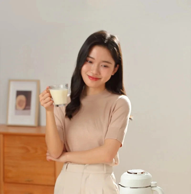 220V Electric Soy Milk Machine 800ml Juicer Kitchen Food Blender Multifunctional Wall Breaking Machine Kitchen Appliances