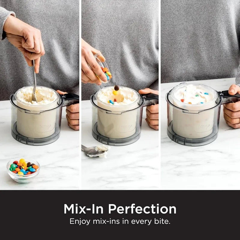 Ninja NC299AMZ CREAMi Ice Cream Maker, for Gelato, Mix-ins, Milkshakes, Sorbet, Smoothie Bowls & More, 7 One-Touch Programs