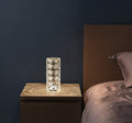 Nordic Crystal Table Lamp – USB Touch Dimming Diamond Night Light