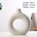Biscuit Vase Frosted Porcelain – Modern Island-Inspired Decor