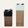 Wooden Trash Can