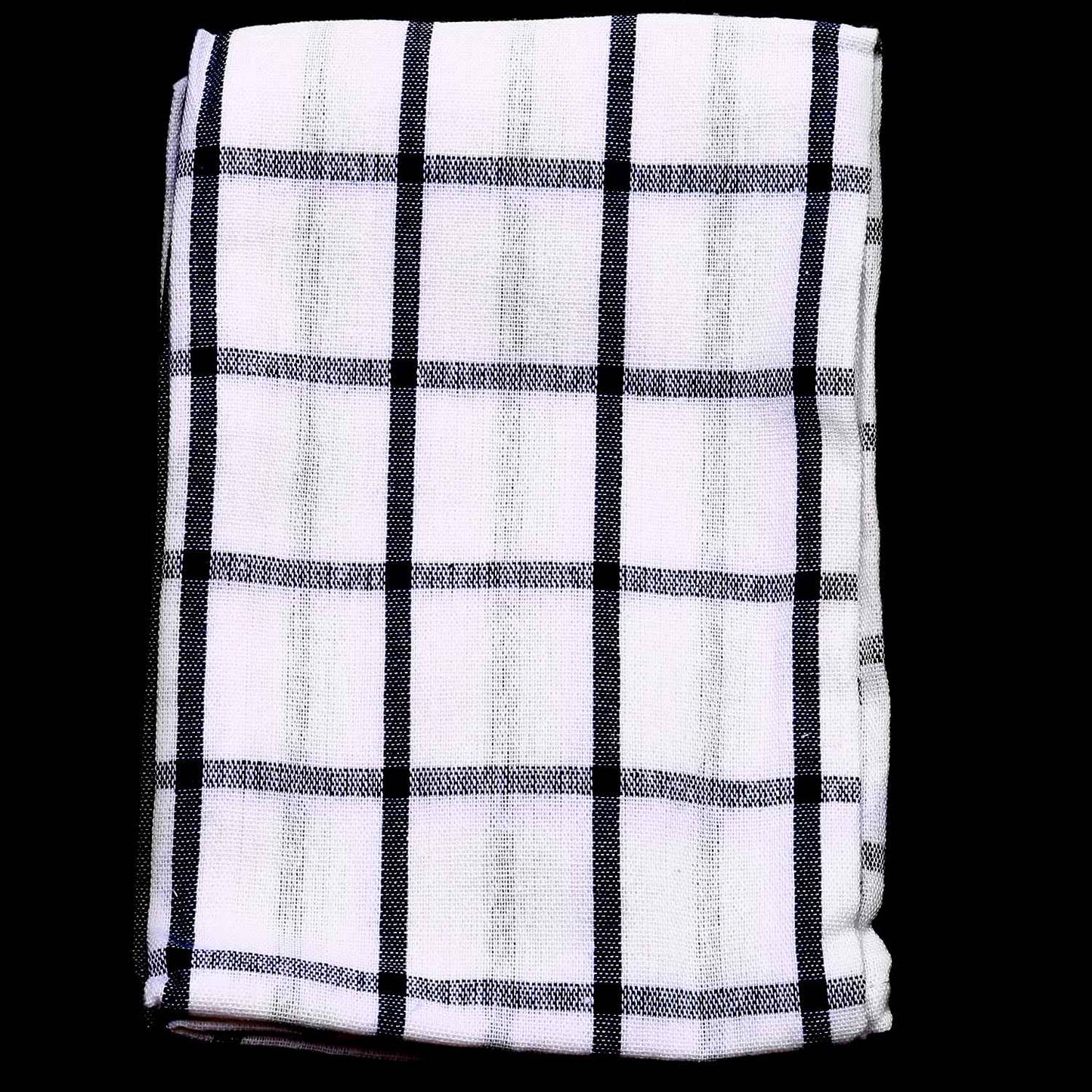 3Piece High Quality Blue White Striped Tea Towel Kitchen Towel Napkin Table Cloth 100% Cotton Woven Fabric