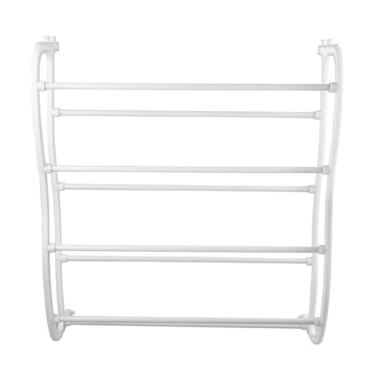 36-Pair Over-the-Door Shoe Rack – 12-Layer Closet Organizer