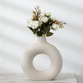 Biscuit Vase Frosted Porcelain – Modern Island-Inspired Decor