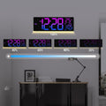 Simple Large Screen LED Wall Clock – Modern Digital Display