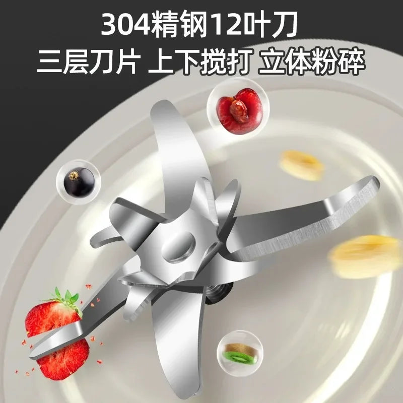 Electric Soy Milk Machine Mixer Machine Automatic Intelligent Food Blender Fruit Juicer Wall Breaking Rice Paste Maker