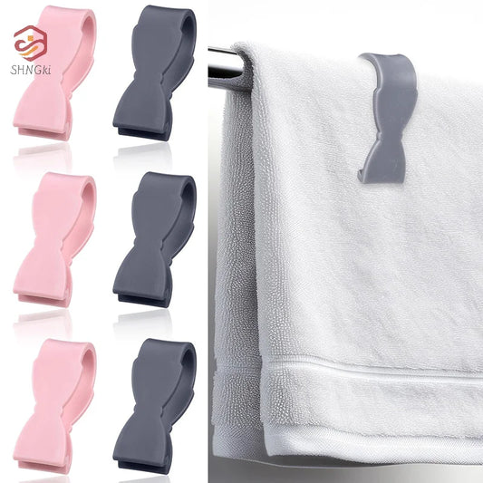 6Pcs Towel Clip For Kitchen Hand Towel Clip For Kitchen Oven Dishwasher Stove Bathroom Towel Rack Clothing Towel For Fixing Tool