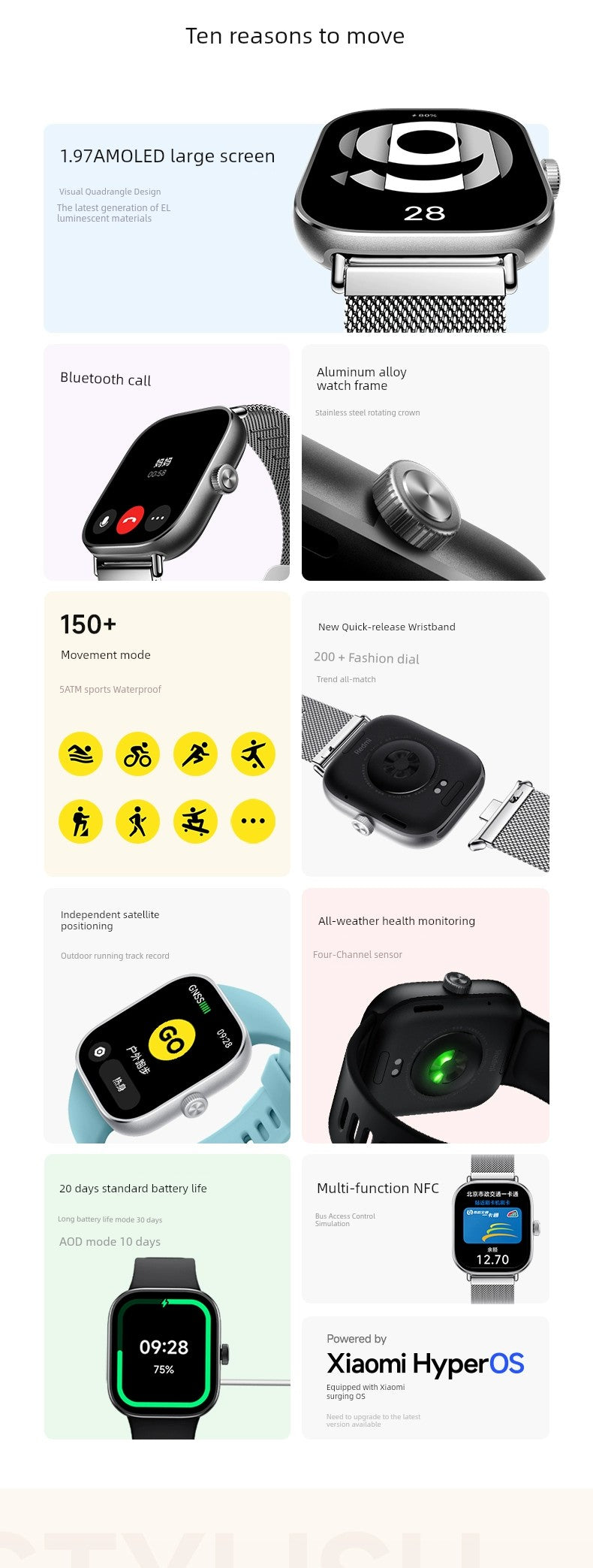 Xiaomi Smart New Arrival Mayor Endurance Bluetooth Watch