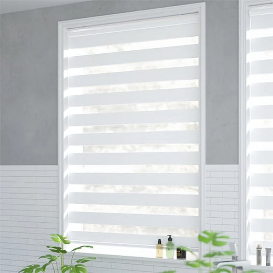 For Home Electric Day And Night Auto Solar Panel Window Shade Curtains Smart Zebra Motorized Blinds Automatic Zebra Blind