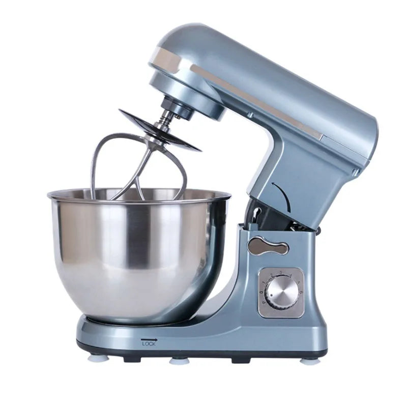 5L Chef Machine  Professional Kitchen Aid Food Blender 1000W Cream Whisk Cake Dough  With Bowl Metal Gear Stand Mixer