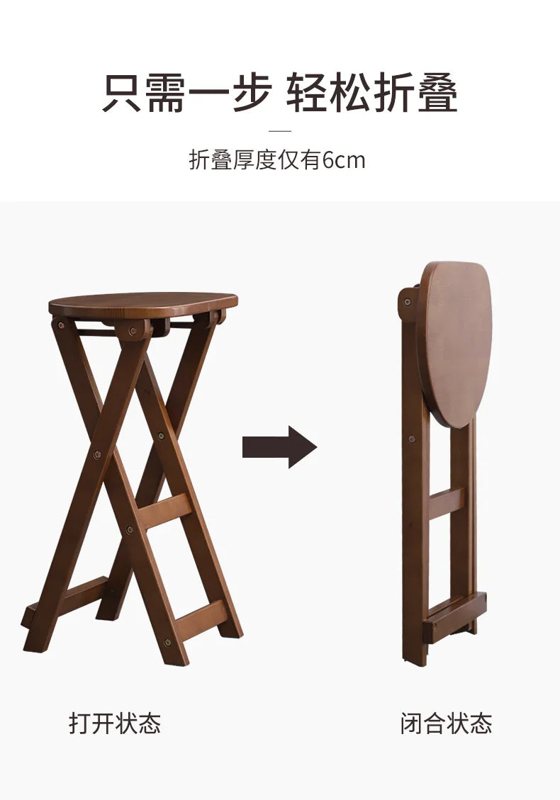 Stool for Bathroom Folding Small Chair Kitchen Stools Portable Cabinet Washbasin Plastic Step Sitz Bath Non-slip Fannd Des Vers