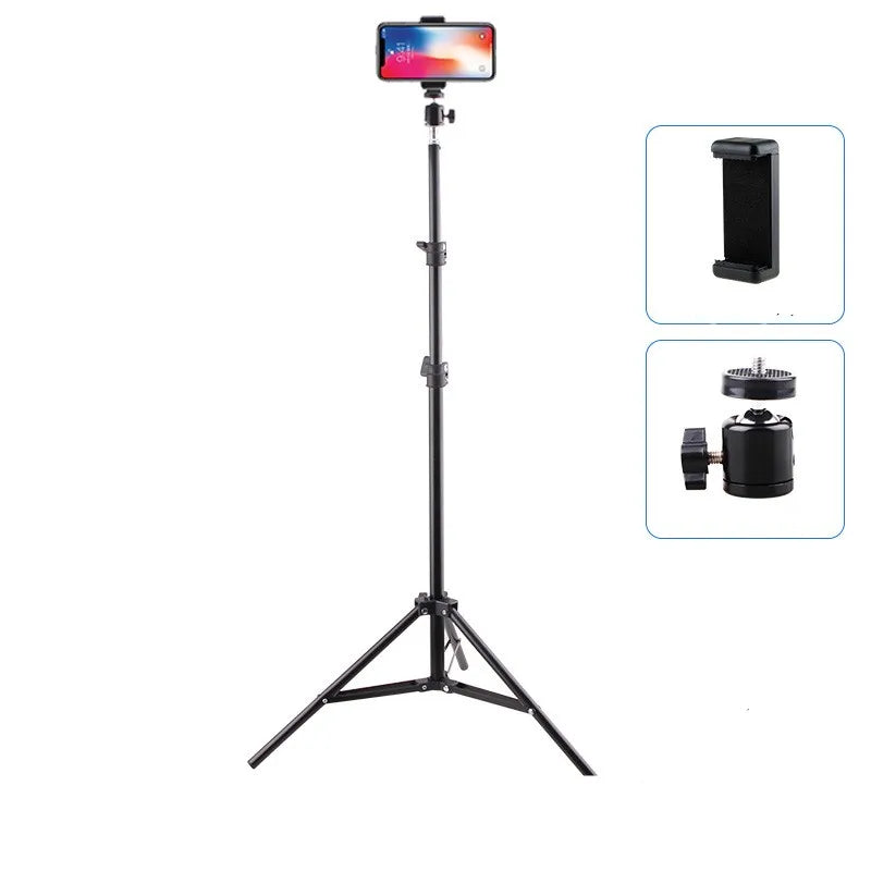 Mobile phone live support photo tripod multi-functional video recording selfie landing tripod