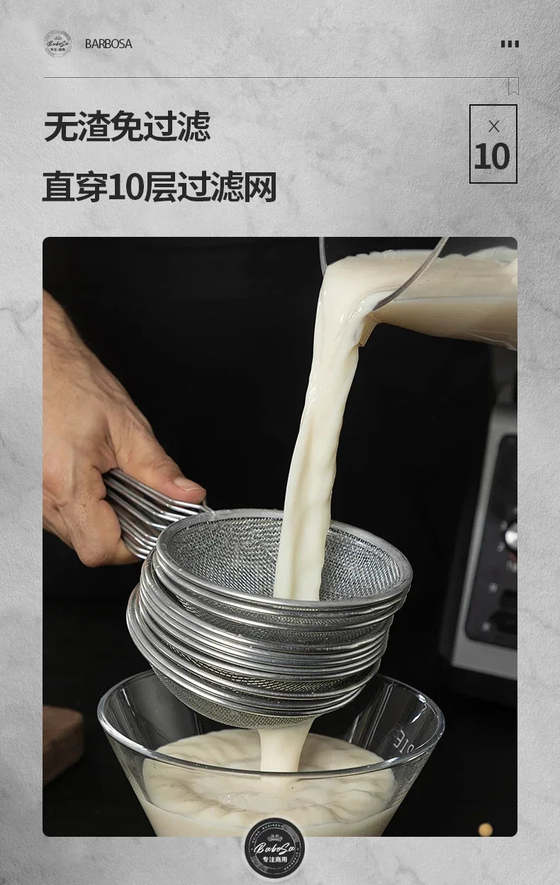 Commercial Soya Milk Machine. Breakfast Shop Equipped Freshly Ground. Dregs-Free High-Power Large Capacity Wall-Breaker Blender