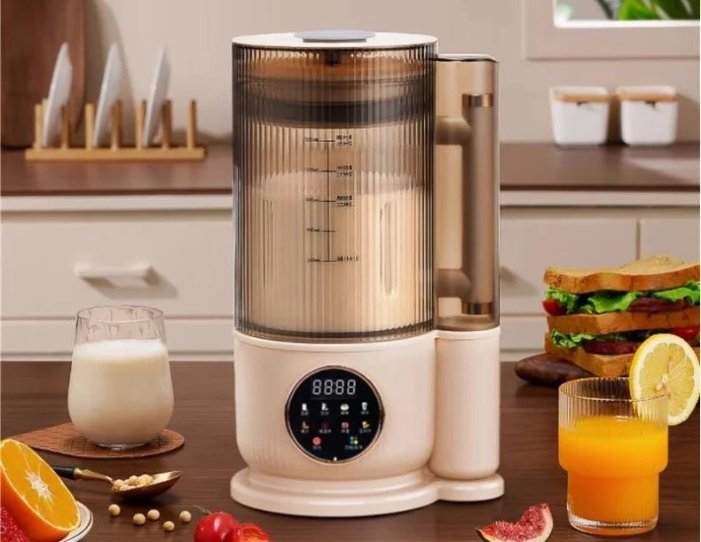 Electric Soy Milk Machine Mixer Machine Automatic Intelligent Food Blender Fruit Juicer Wall Breaking Rice Paste Maker