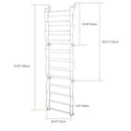 36-Pair Over-the-Door Shoe Rack – 12-Layer Closet Organizer