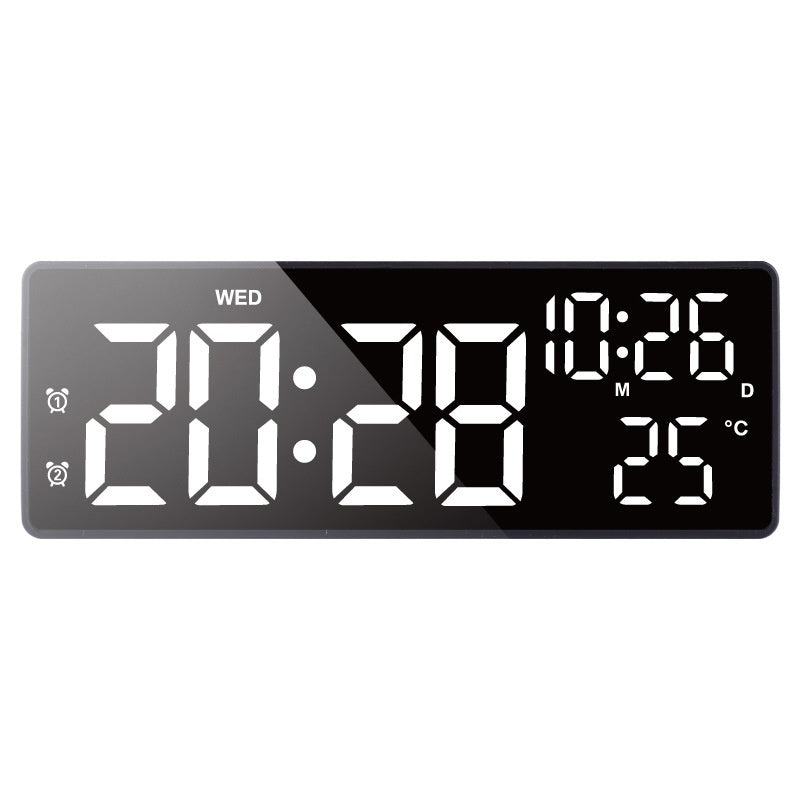 Simple Large Screen LED Wall Clock – Modern Digital Display