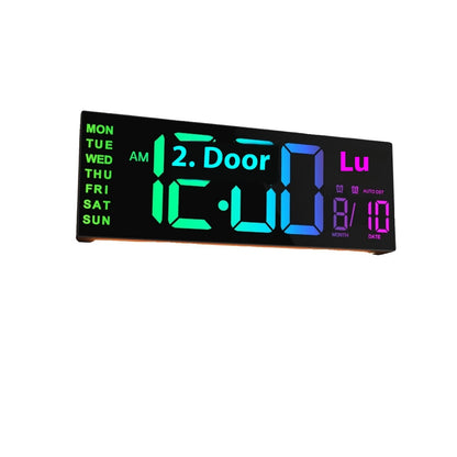 Simple Large Screen LED Wall Clock – Modern Digital Display