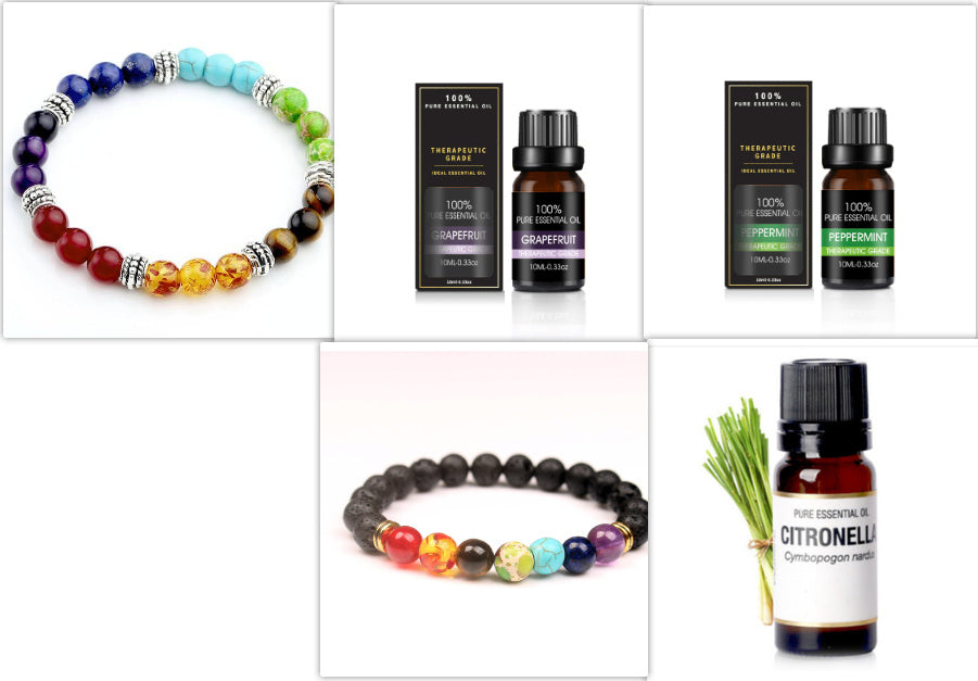 Organic Essential Oils Gift Set – Natural Aromatherapy Collection for Diffusers